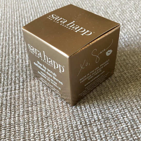 NIB Sarah Happ The Lip Scrub- vanilla bean - Picture 3 of 7